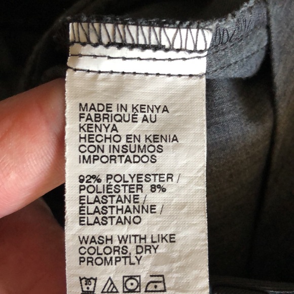 Men’s size 30 X 32 slim Van Heusen gray dress pants - Picture 9 of 11